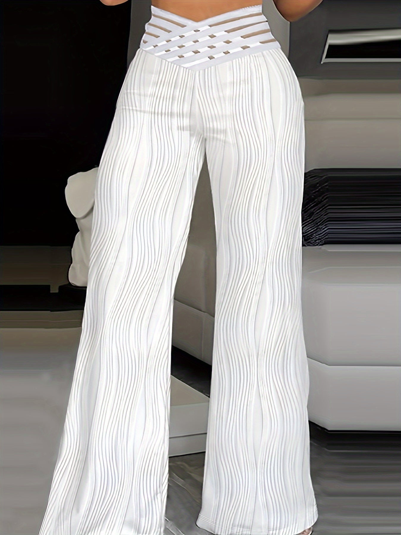 Lily | Bequeme Hosen mit weitem Bein