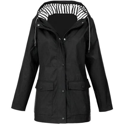 Hana – Leichte, wasserdichte und winddichte Jacke