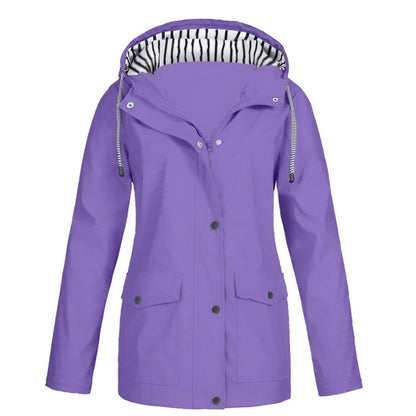 Hana – Leichte, wasserdichte und winddichte Jacke