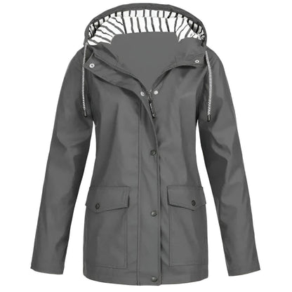 Hana – Leichte, wasserdichte und winddichte Jacke