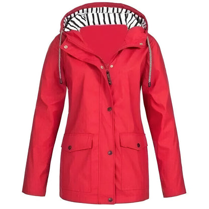 Hana – Leichte, wasserdichte und winddichte Jacke