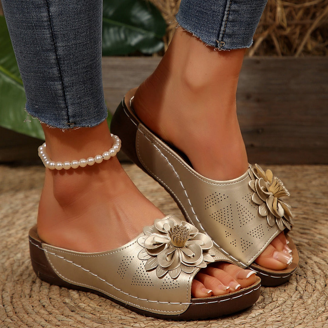 Aleena™ | Sandalias de cuña elegantes