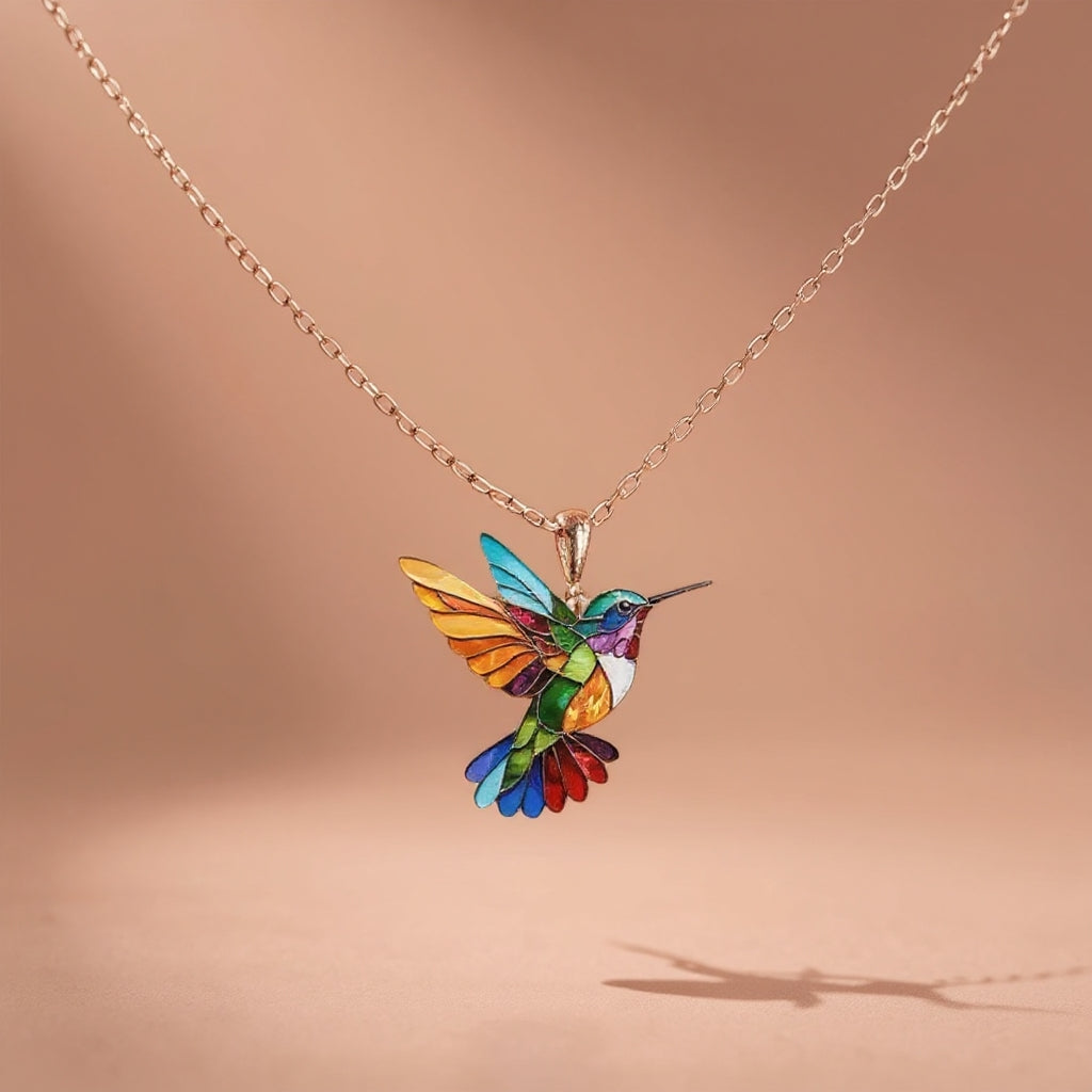 ROLA | HERMOSO COLLAR DE COLIBRÍ