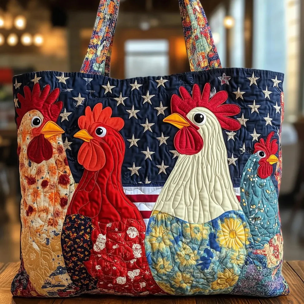 Country Charm | Håndlavet quiltet taske