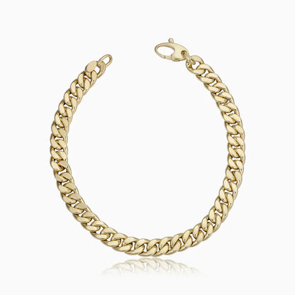 Mayzharine | Brazalete Cubano de Oro 18k