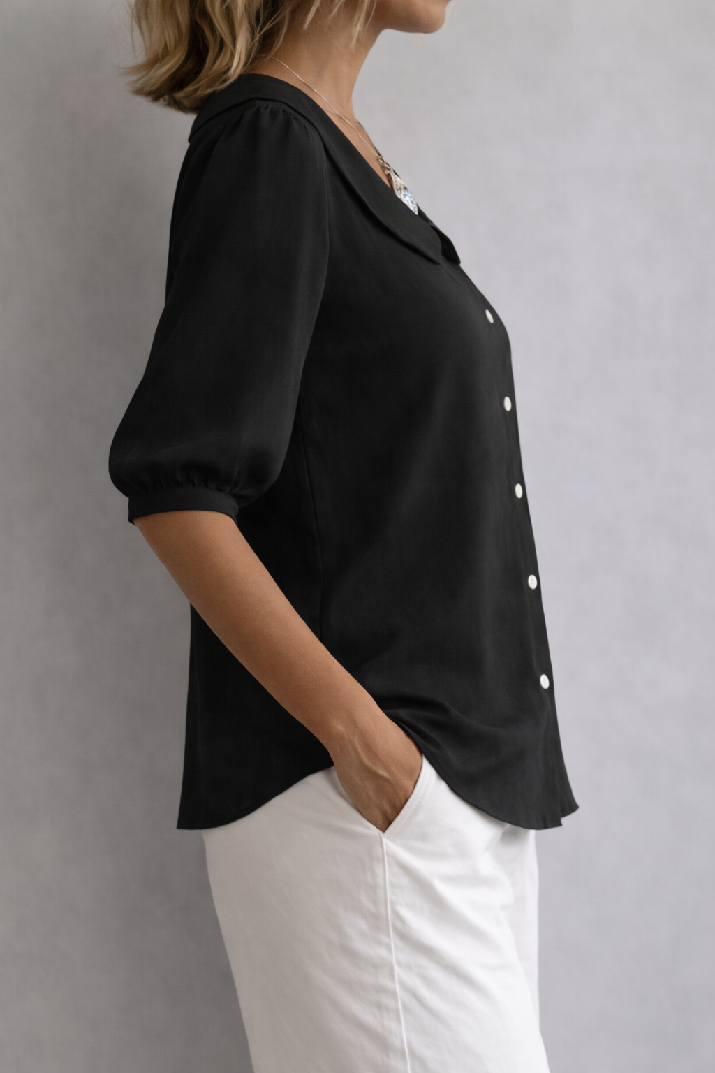 Philomena | Blusa con cuello