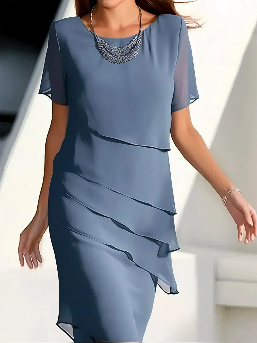 Vestido em Camadas Janet Grace
