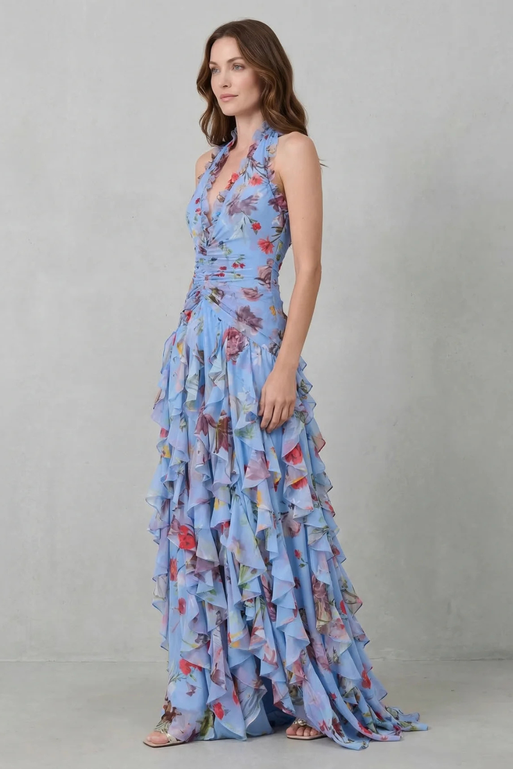 Belladina | Halter Maxi-kjole