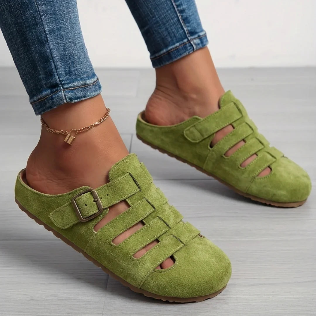 Nathalie | Komfort Slip-On Sandaler