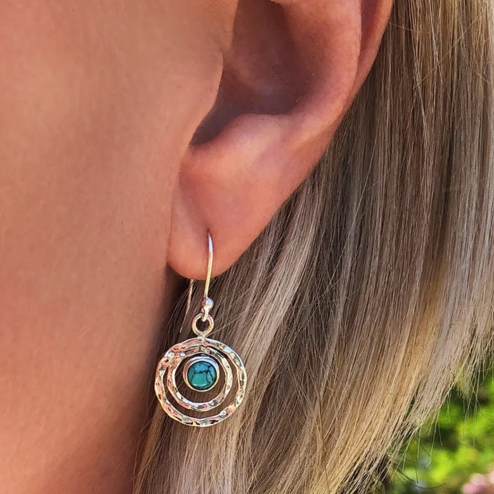 BRINCOS BOHO GOLD SATURN