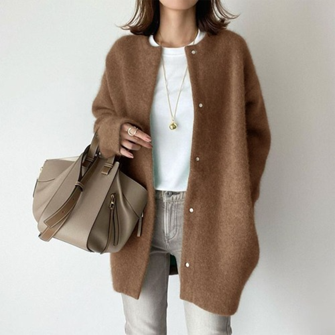 Lulu | Behagelig cardigan i kashmir