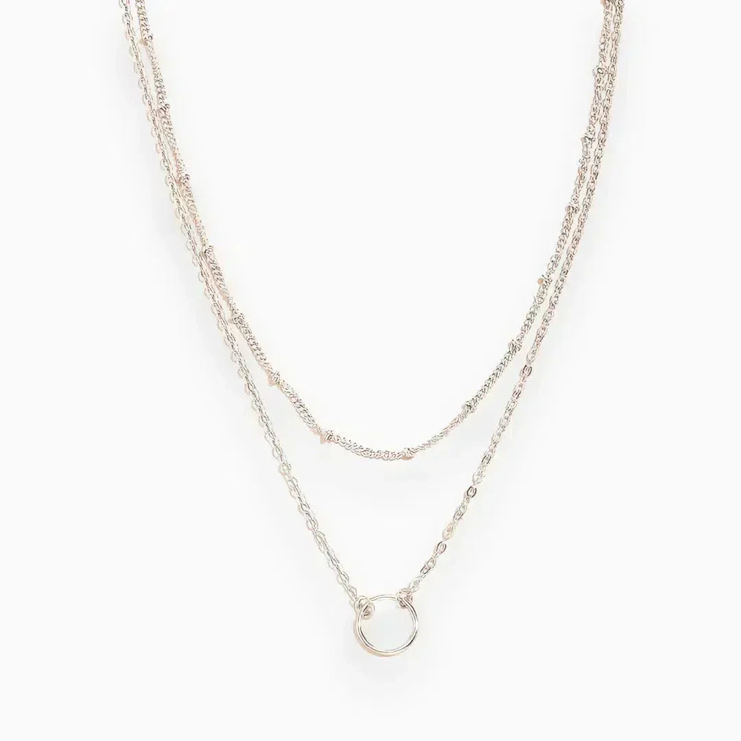 Célindra | Collar bohemio de diseño minimalista