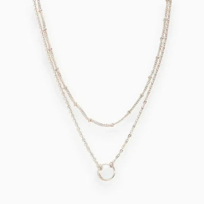 Célindra | Collar bohemio de diseño minimalista