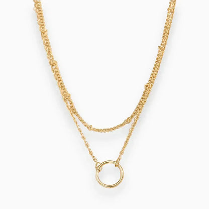 Célindra | Collar bohemio de diseño minimalista