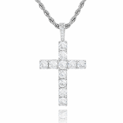 Collar con cruz | Oro