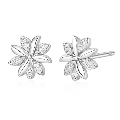 Brincos Camille | Ouro branco