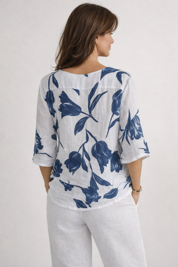 Phaedra | Blusa Elegante com Botões