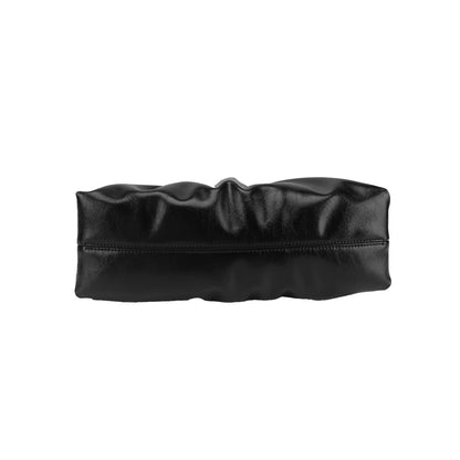 Demi | Bolsa hobo em formato de meia-lua (preta)