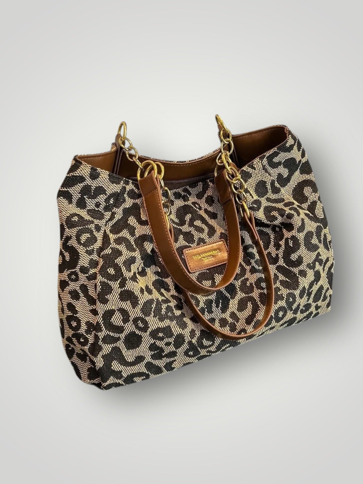 Leonara | Tragetasche mit Leopardenmuster