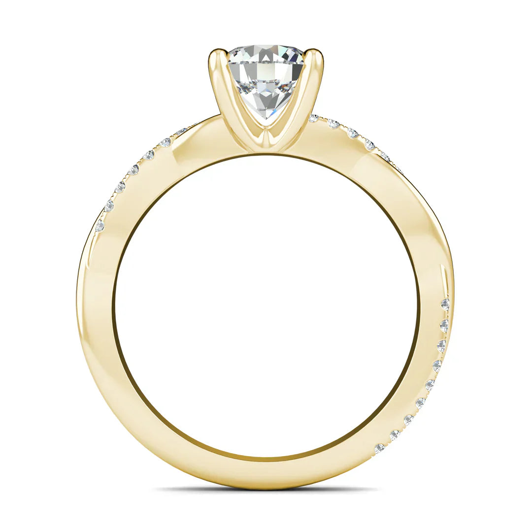 Ysmaryelle | Anillo de oro 18k