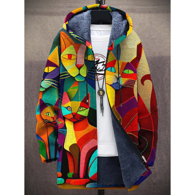 Elandra | Luxus-Cardigan im Kunststil