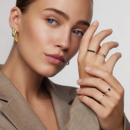Rock Solid-ring | Guld
