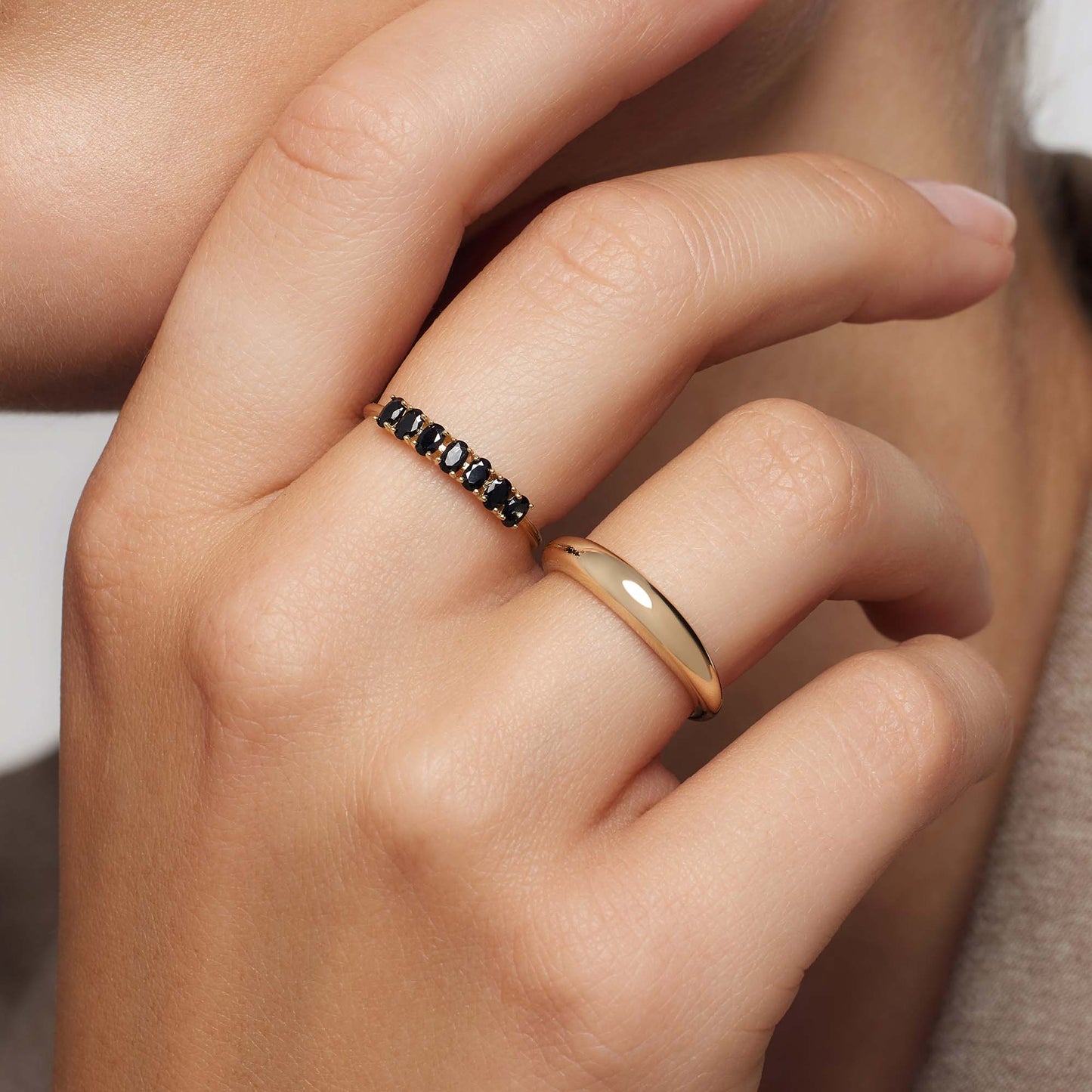 Rock Solid-ring | Guld