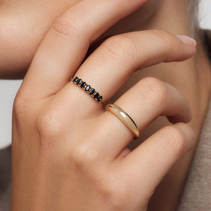 Rock Solid-ring | Guld
