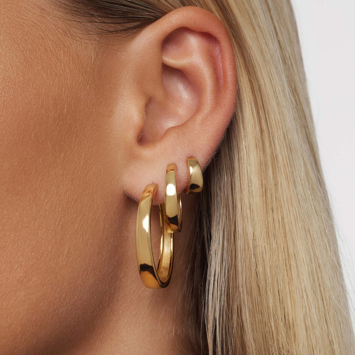 Marisette | Pendientes de oro 18k