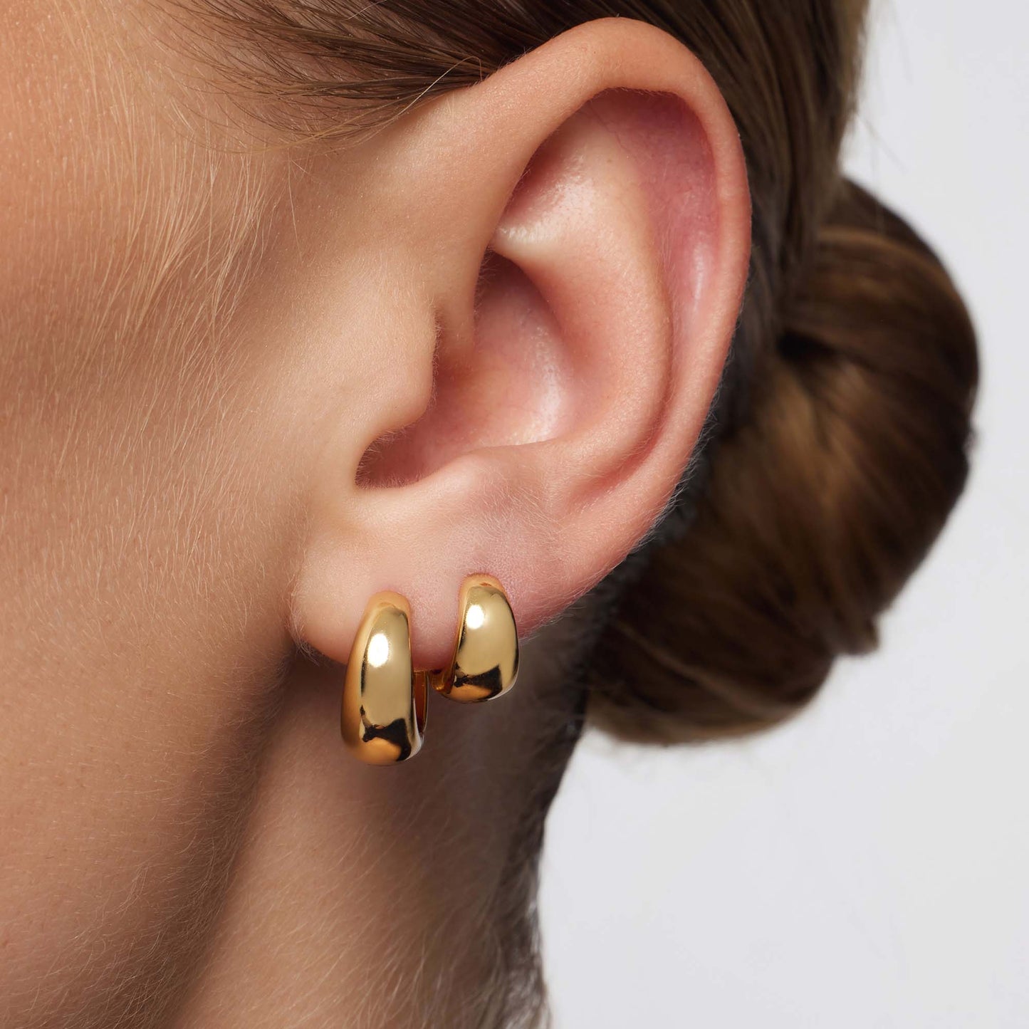Rue Hoops | Guld