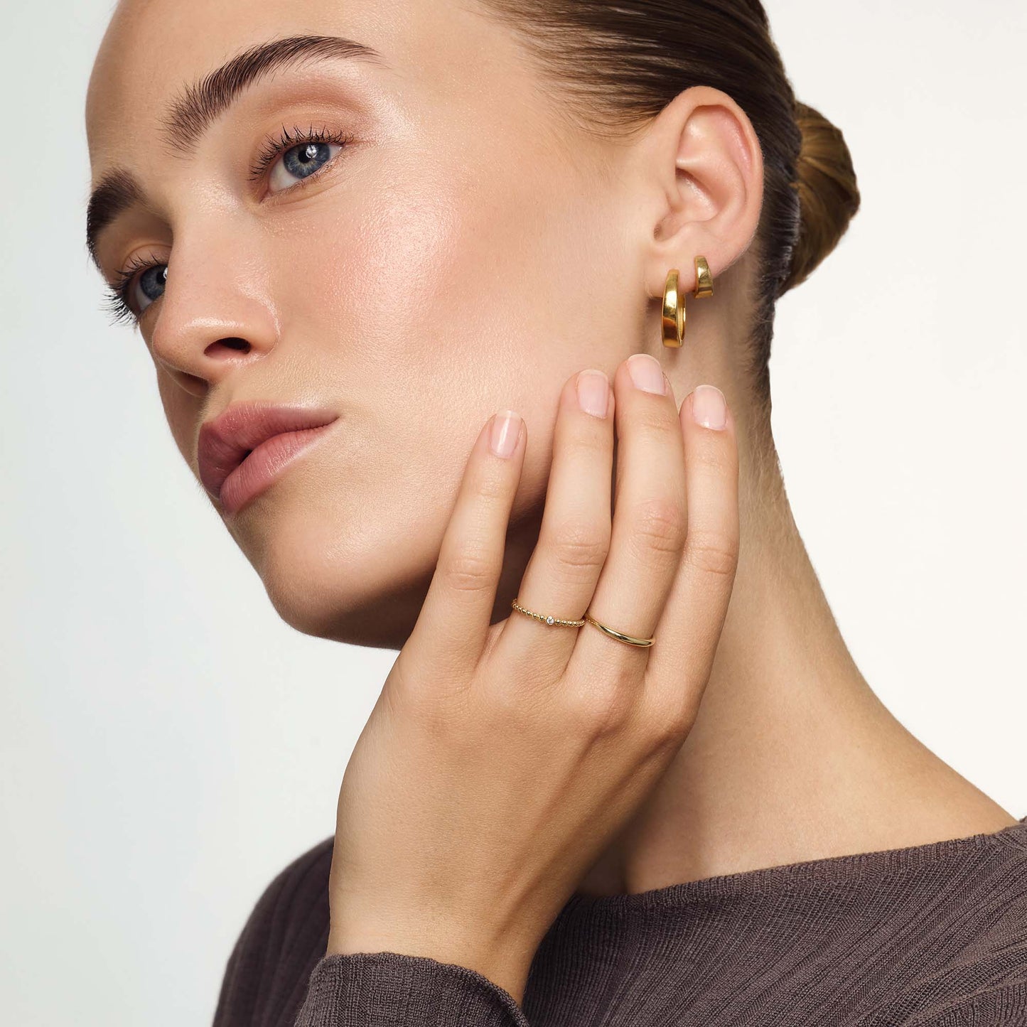 Schmaler Domring | Gold