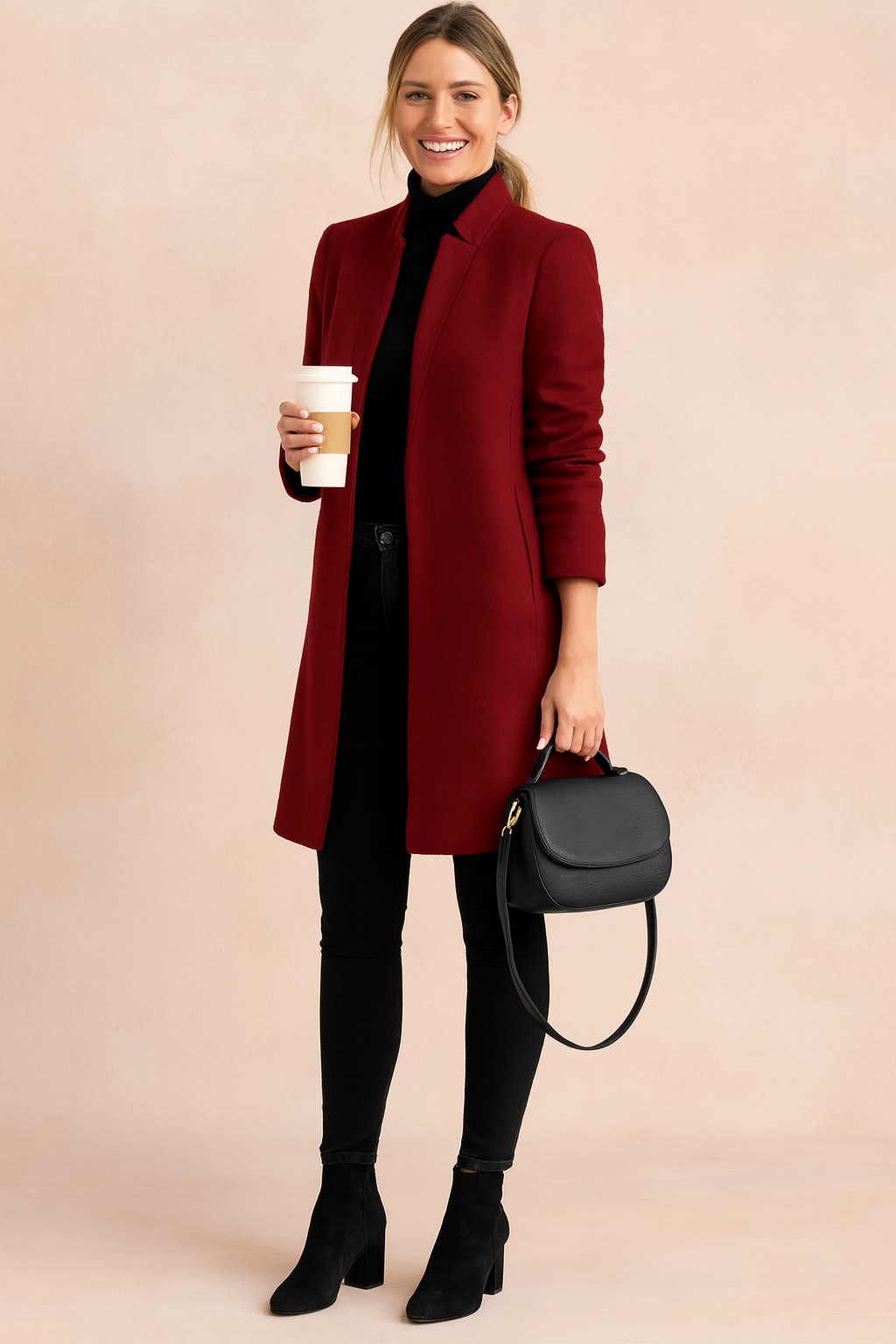 Élisa Laurenz | Minimalistischer Mantel für Damen
