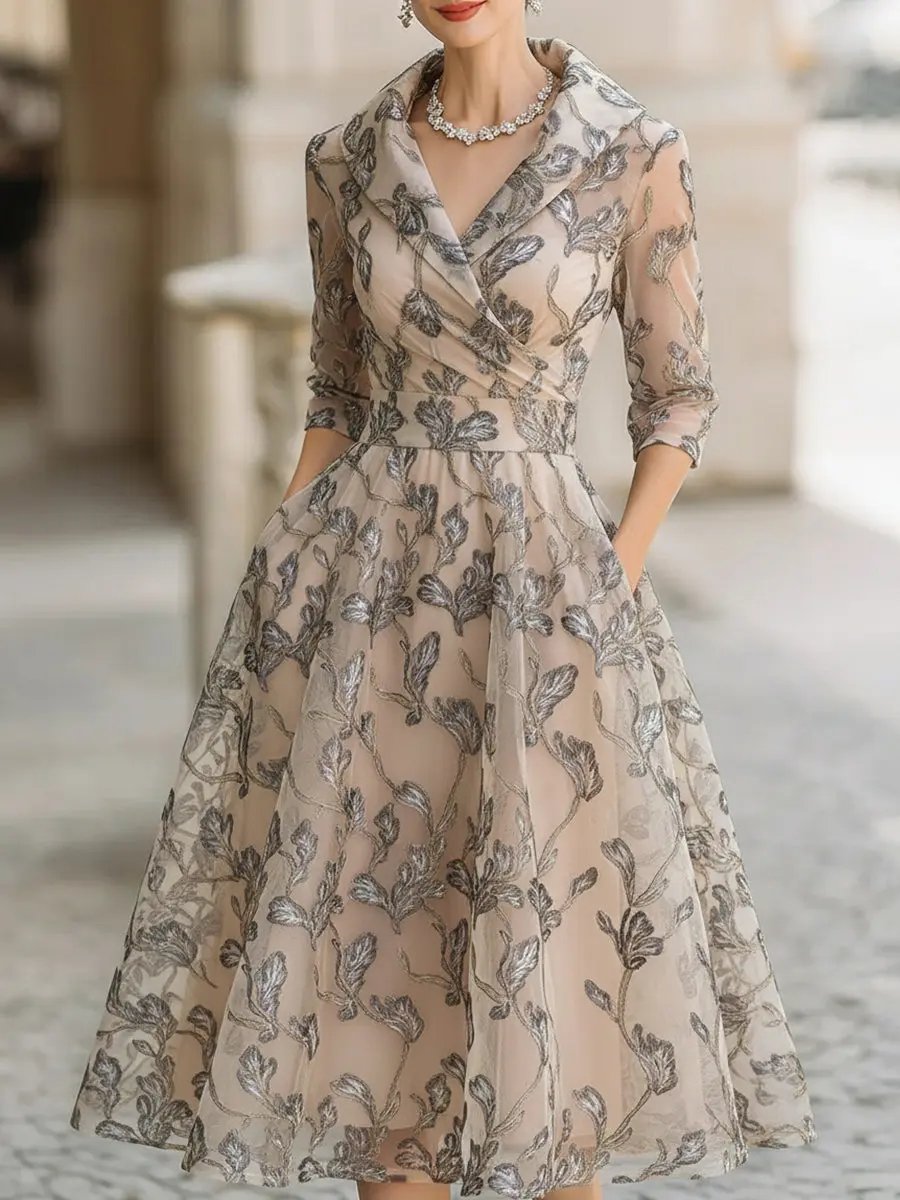 Marceline | Klassisches Elegantes Kleid