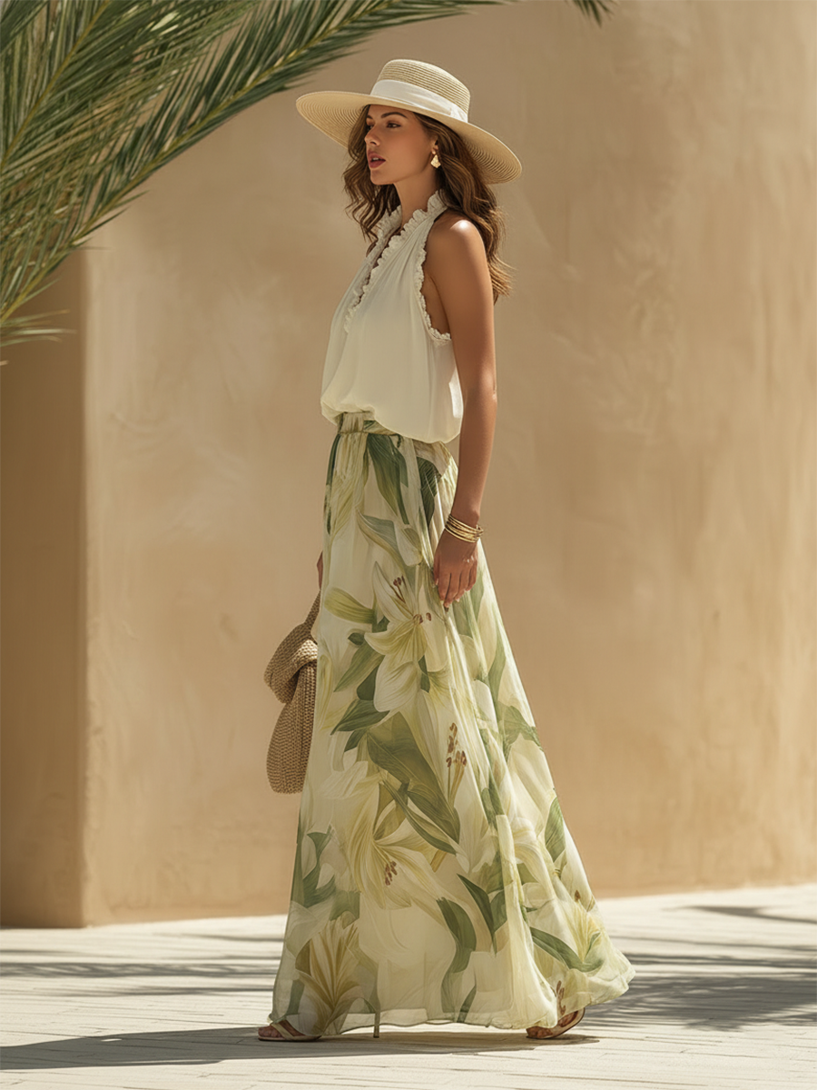 Lysa | Floral Flowing Two-Piece Set