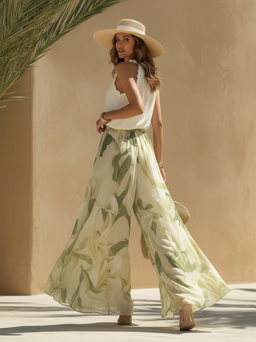 Lysa | Floral Flowing Two-Piece Set