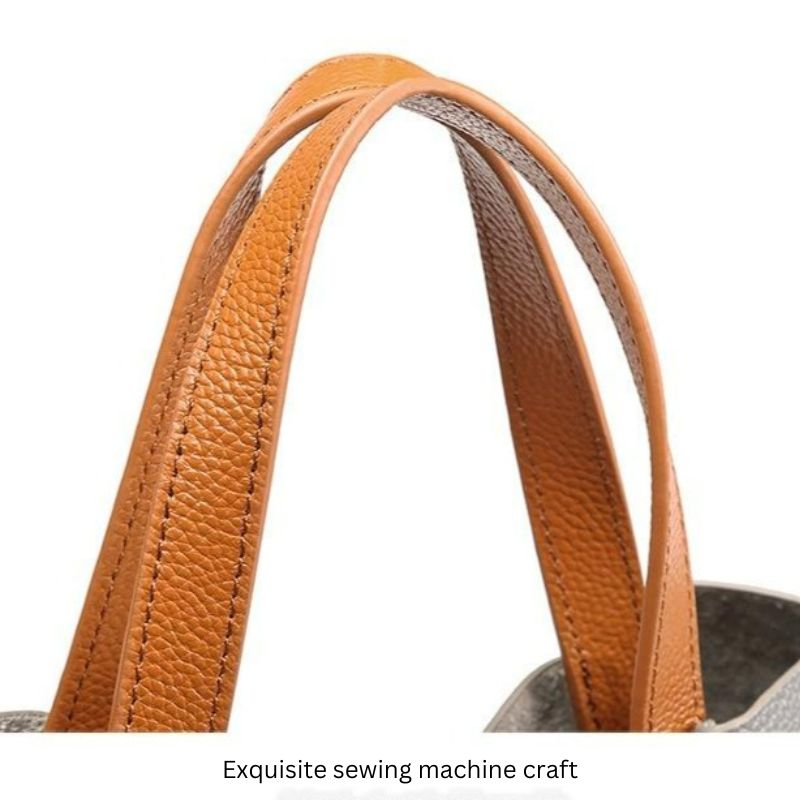 Alana | Handtaschen aus echtem Leder, Kopfhaut-Rindsleder mit Litschi-Struktur, Damentasche