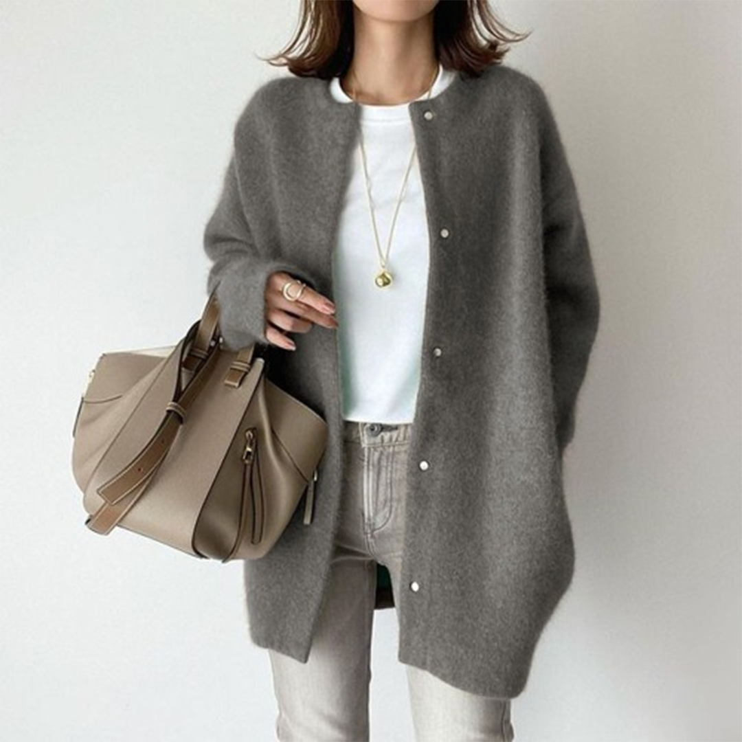 Lulu | Behagelig cardigan i kashmir