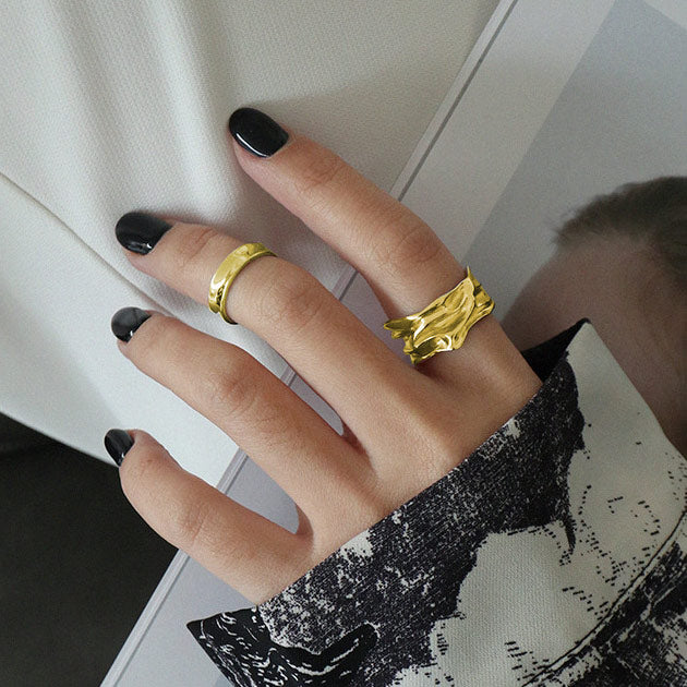 Jaylinette | Anel Grande em Ouro 18K