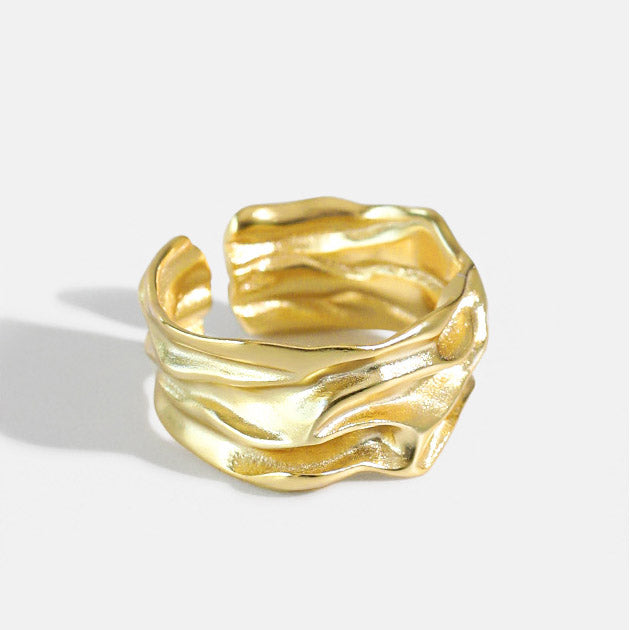 Jaylinette | Anel Grande em Ouro 18K