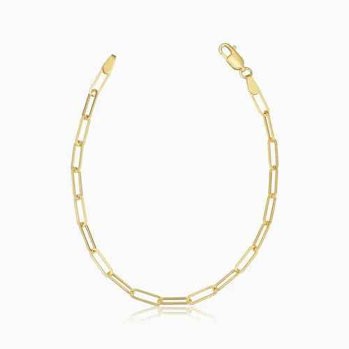 Venice-Link-Armband | Weißgold