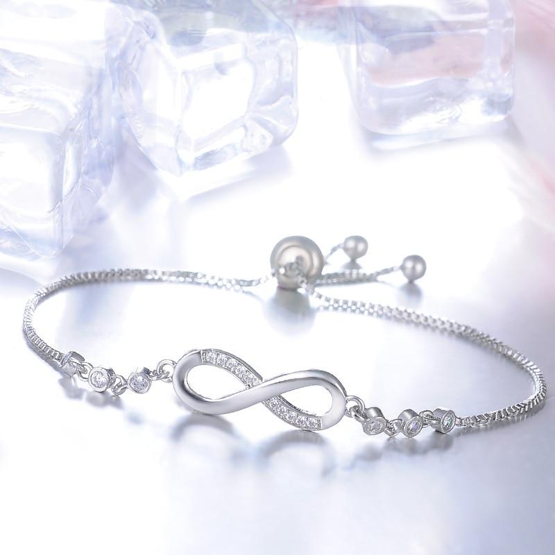PULSEIRA SÍMBOLO INFINITO PRATA
