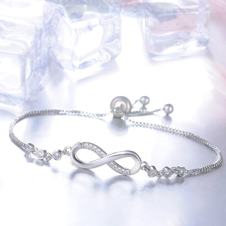 PULSEIRA SÍMBOLO INFINITO PRATA