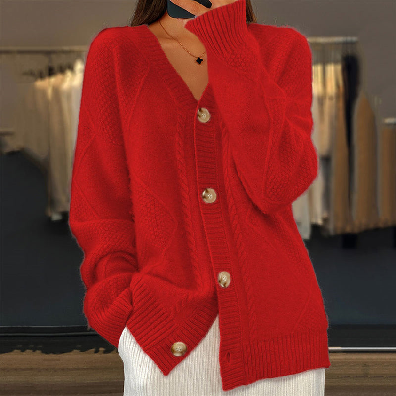 Stephanie-Strick-Cardigan | Kuschelige Lagen-Liebe für Damen