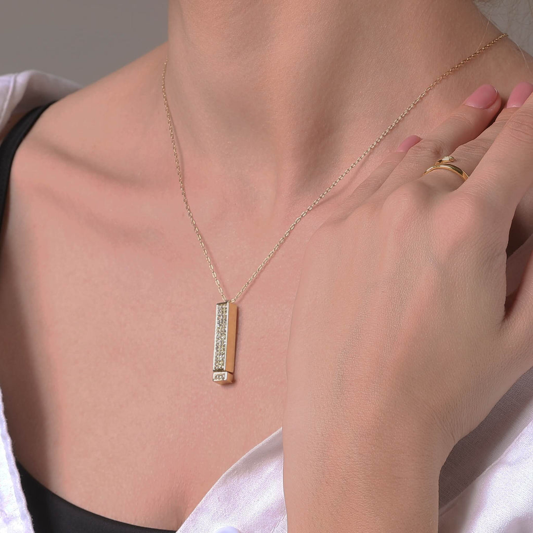 Collar barra Forever Love "Te Amo"