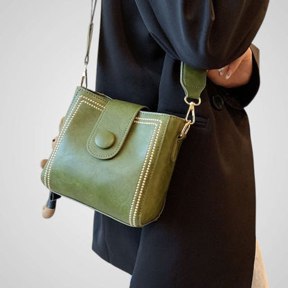 Urin | Retro-Tasche mit verstellbarem breitem Schulterriemen