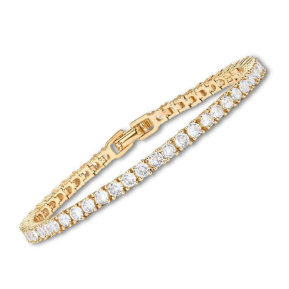 Pulsera tennis | Oro