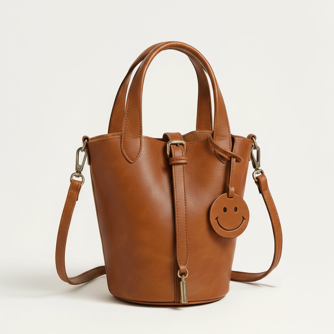 Clara | Ledertasche „Smile“