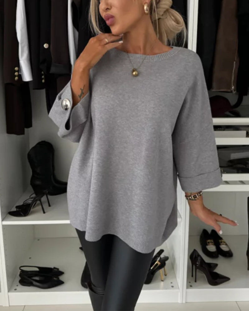 LOTTIE™ - Suéter Abotonado Acogedor