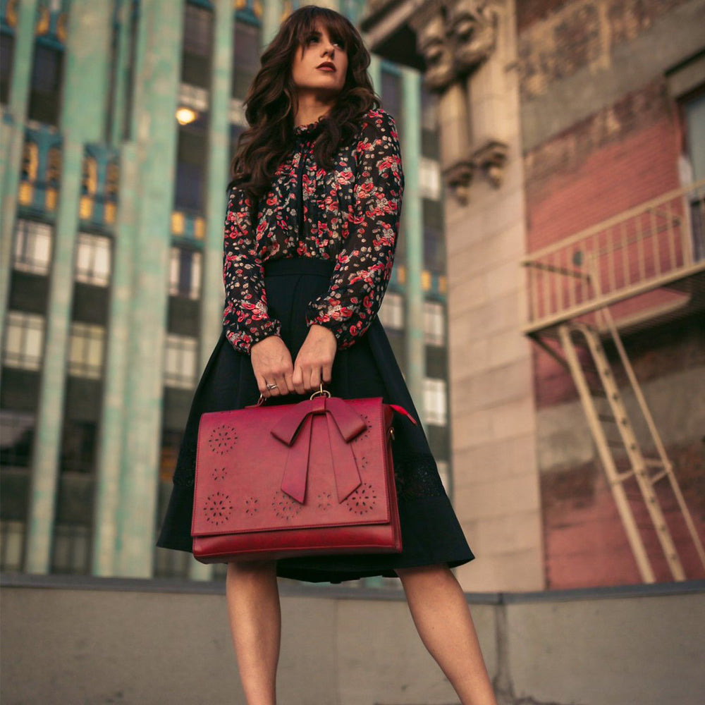 Bolso Elegante con Lazo de Monika