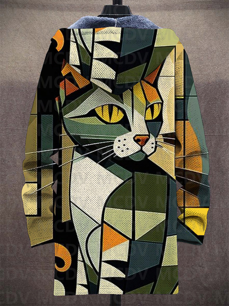 Lowanna | Luxus-Cardigan im Kunststil